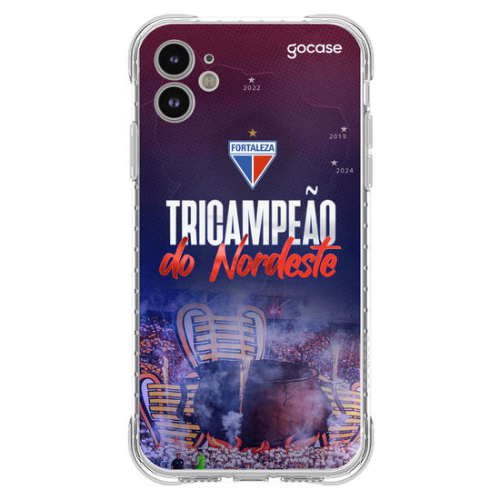 Capinha para celular Fortaleza -  Mosaico Campeão Copa do NE