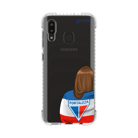 Capinha para celular Fortaleza - Torcedora Tricolor
