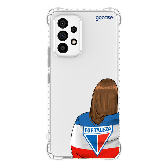 Capinha para celular Fortaleza - Torcedora Tricolor