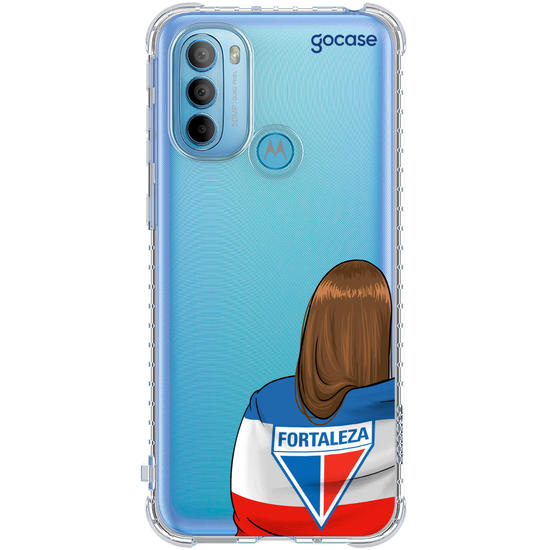 Capinha para celular Fortaleza - Torcedora Tricolor