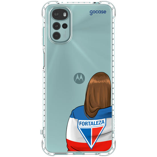 Capinha para celular Fortaleza - Torcedora Tricolor