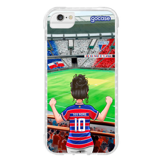 Capinha para celular  Fortaleza - Torcedora Vibração Tricolor