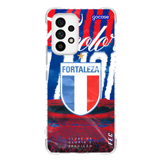 Capinha para celular  Fortaleza - Tricolor Texture
