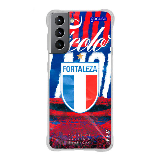 Capinha para celular  Fortaleza - Tricolor Texture