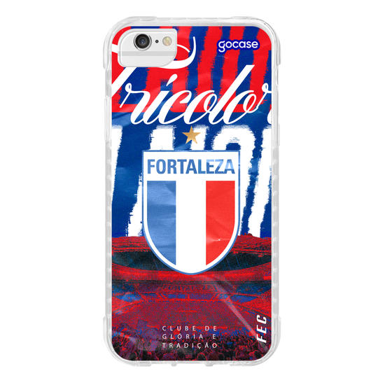 Capinha para celular  Fortaleza - Tricolor Texture