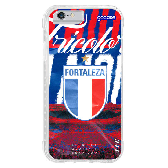 Capinha para celular  Fortaleza - Tricolor Texture