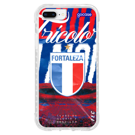 Capinha para celular  Fortaleza - Tricolor Texture