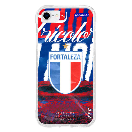 Capinha para celular  Fortaleza - Tricolor Texture