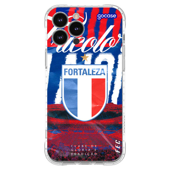 Capinha para celular  Fortaleza - Tricolor Texture