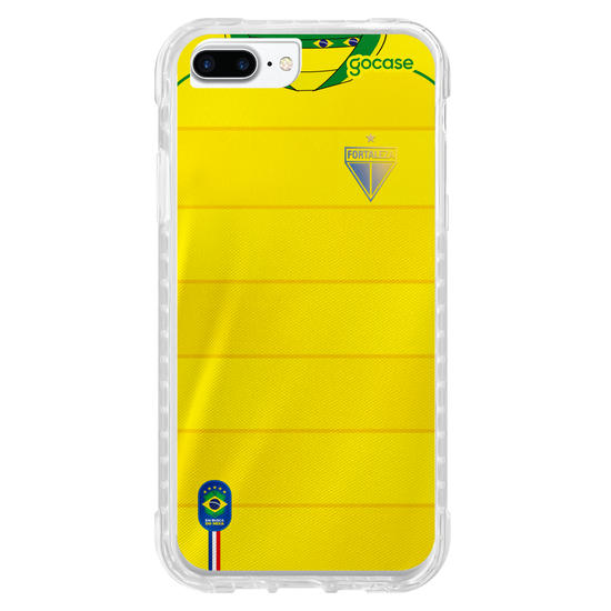 Capinha para celular  Fortaleza - Uniforme Brasil Amarelo