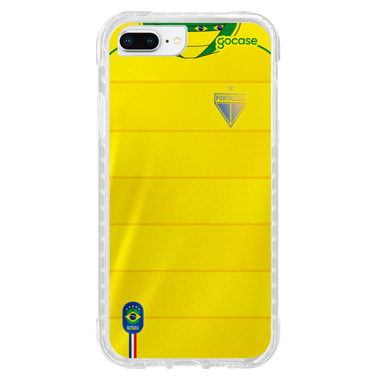 Capinha para celular  Fortaleza - Uniforme Brasil Amarelo