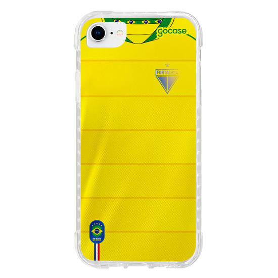 Capinha para celular  Fortaleza - Uniforme Brasil Amarelo