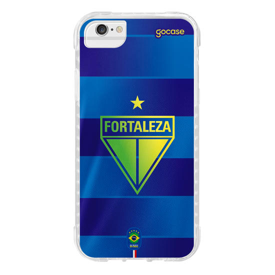 Capinha para celular  Fortaleza - Uniforme Brasil Azul Escudo