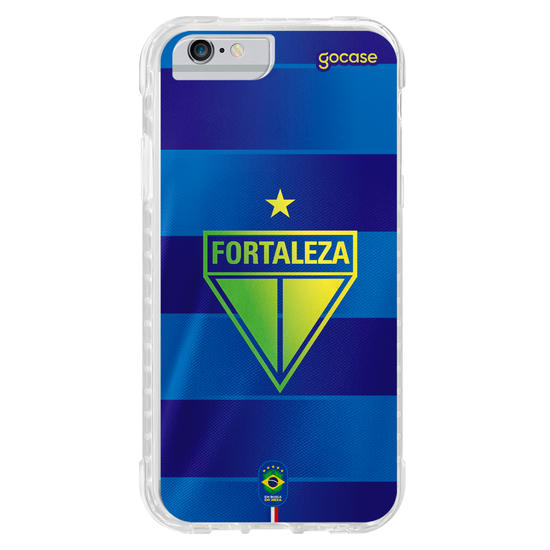 Capinha para celular  Fortaleza - Uniforme Brasil Azul Escudo