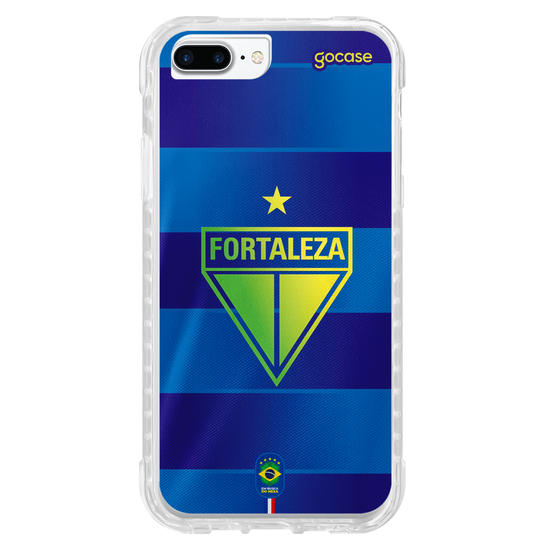 Capinha para celular  Fortaleza - Uniforme Brasil Azul Escudo
