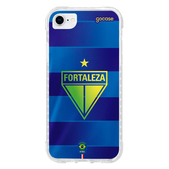 Capinha para celular  Fortaleza - Uniforme Brasil Azul Escudo