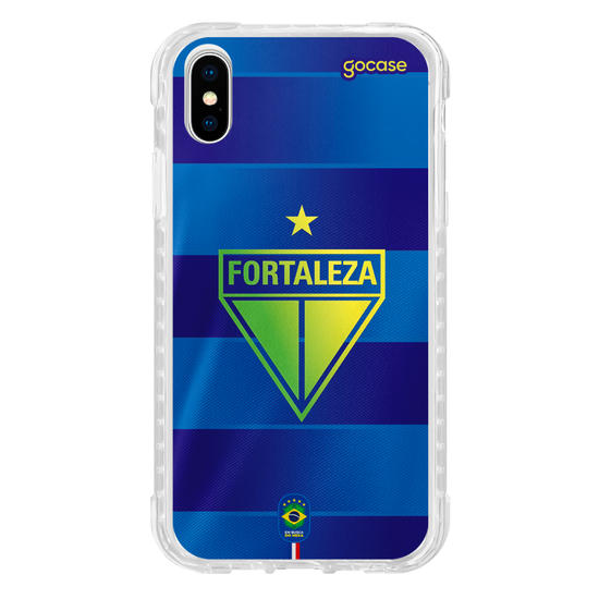 Capinha para celular  Fortaleza - Uniforme Brasil Azul Escudo