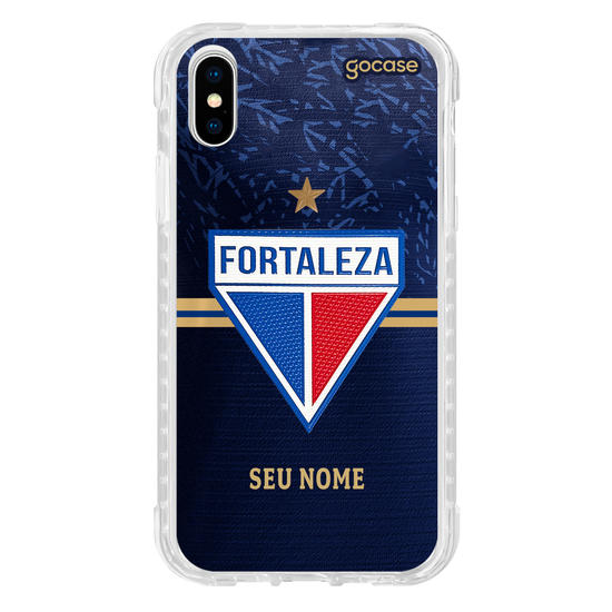 Capinha para celular  Fortaleza - Uniforme Copa do Nordeste 2024 Azul Escudo