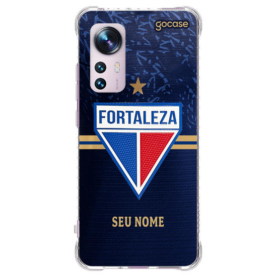 Capinha para celular  Fortaleza - Uniforme Copa do Nordeste 2024 Azul Escudo
