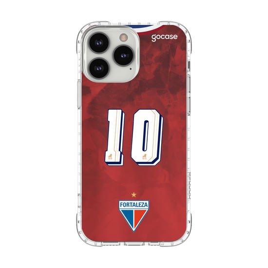 Capinha para celular Fortaleza Uniforme Goleiro 2021 Vermelho