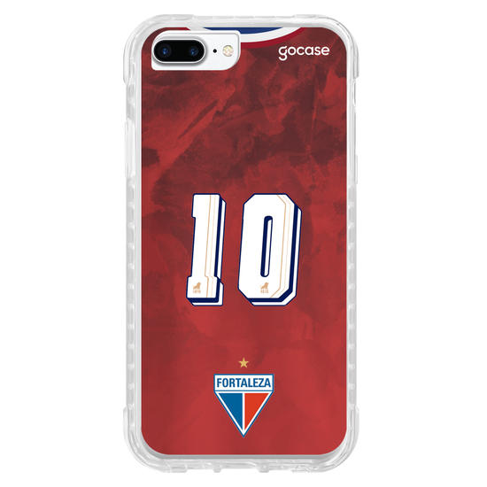 Capinha para celular Fortaleza Uniforme Goleiro 2021 Vermelho