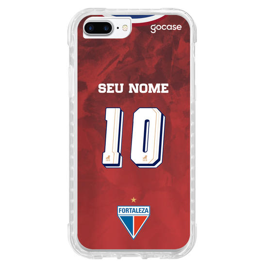 Capinha para celular Fortaleza Uniforme Goleiro 2021 Vermelho