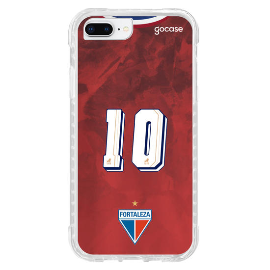 Capinha para celular Fortaleza Uniforme Goleiro 2021 Vermelho