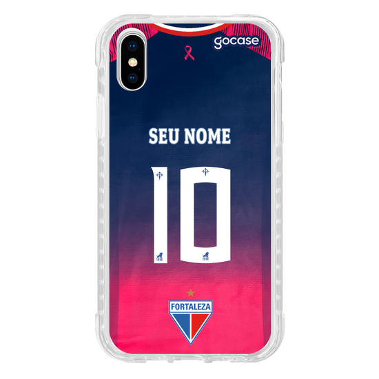 Capinha para celular  Fortaleza - Uniforme Outubro Rosa 2023 Personalizado