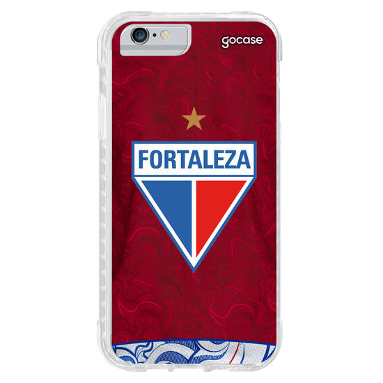 Capinha para celular Fortaleza - Ventos do Nordeste Vermelha Escudo