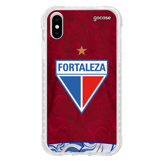 Capinha para celular Fortaleza - Ventos do Nordeste Vermelha Escudo