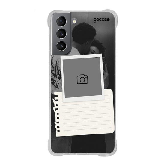Capinha para celular  Foto & Carta de Amor