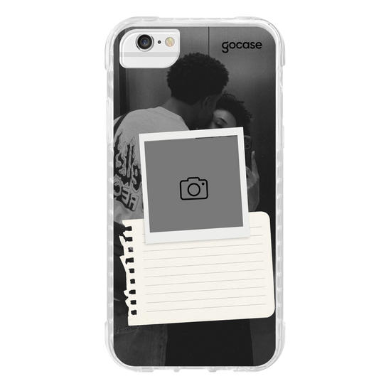 Capinha para celular  Foto & Carta de Amor