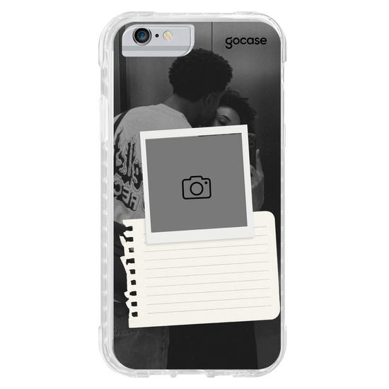 Capinha para celular  Foto & Carta de Amor