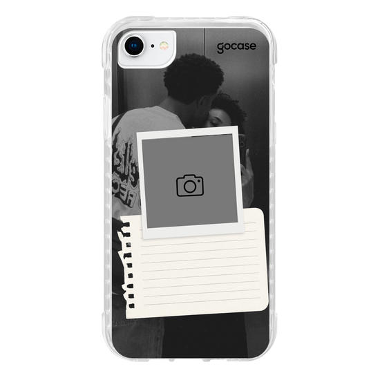 Capinha para celular  Foto & Carta de Amor