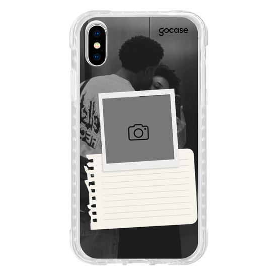 Capinha para celular  Foto & Carta de Amor