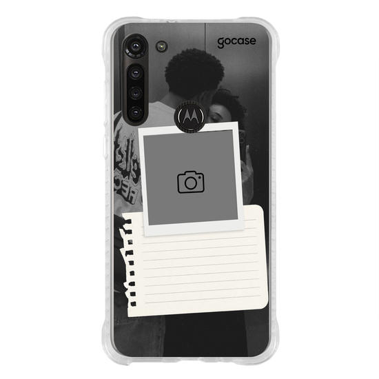 Capinha para celular  Foto & Carta de Amor