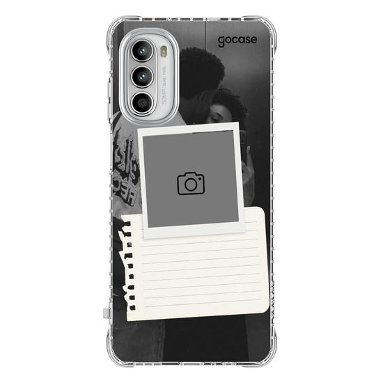 Capinha para celular  Foto & Carta de Amor
