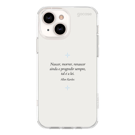 Capinha para celular Frase Allan Kardec