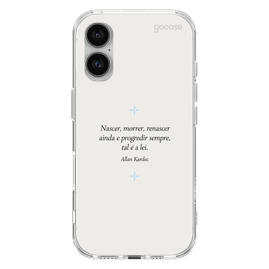 Capinha para celular  Frase Allan Kardec