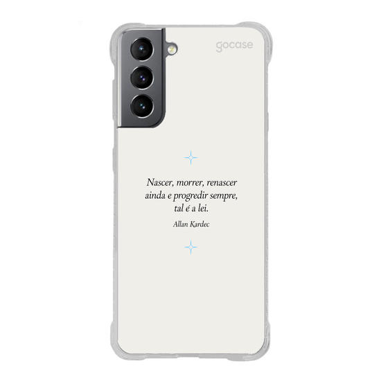 Capinha para celular  Frase Allan Kardec