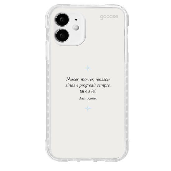 Capinha para celular  Frase Allan Kardec
