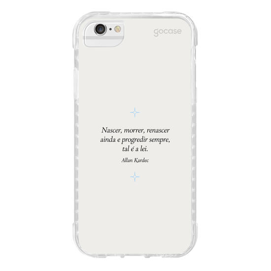 Capinha para celular  Frase Allan Kardec