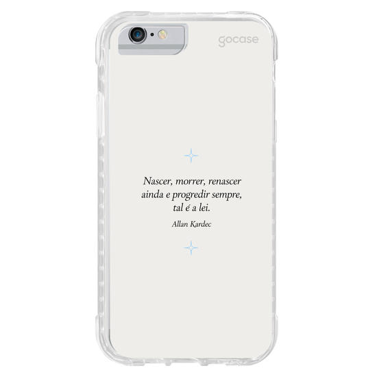 Capinha para celular  Frase Allan Kardec
