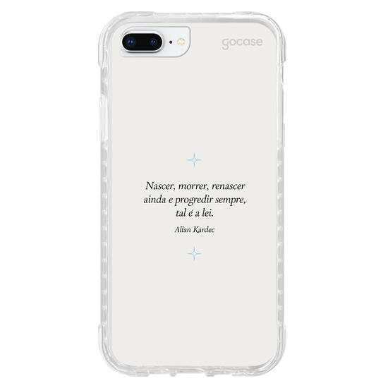 Capinha para celular  Frase Allan Kardec