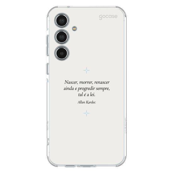 Capinha para celular  Frase Allan Kardec