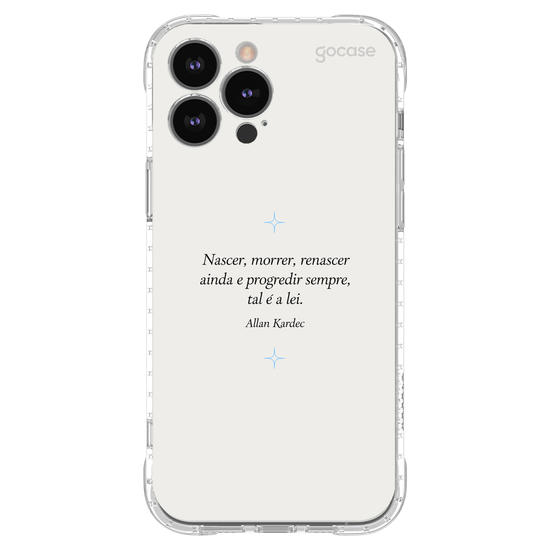 Capinha para celular  Frase Allan Kardec