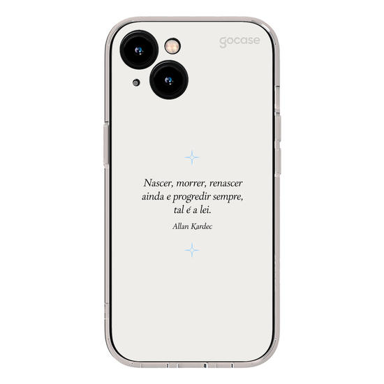 Capinha para celular  Frase Allan Kardec