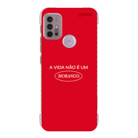 Capinha para celular  Frases A Vida Não é Um Morango