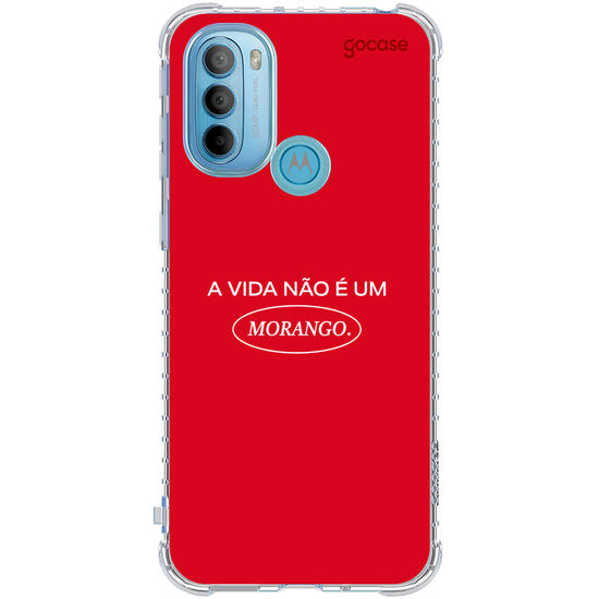 Capinha para celular  Frases A Vida Não é Um Morango