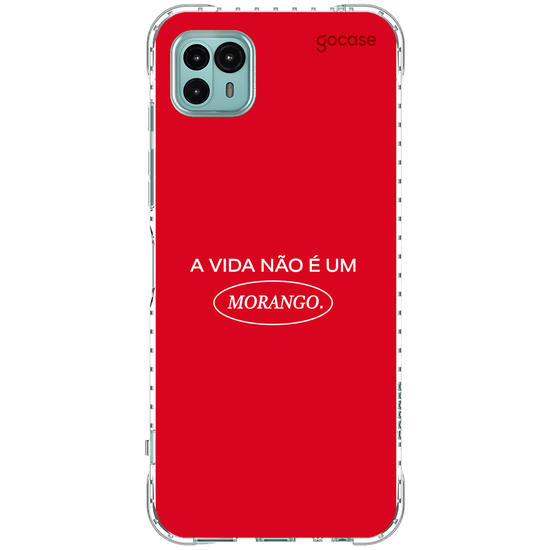 Capinha para celular  Frases A Vida Não é Um Morango